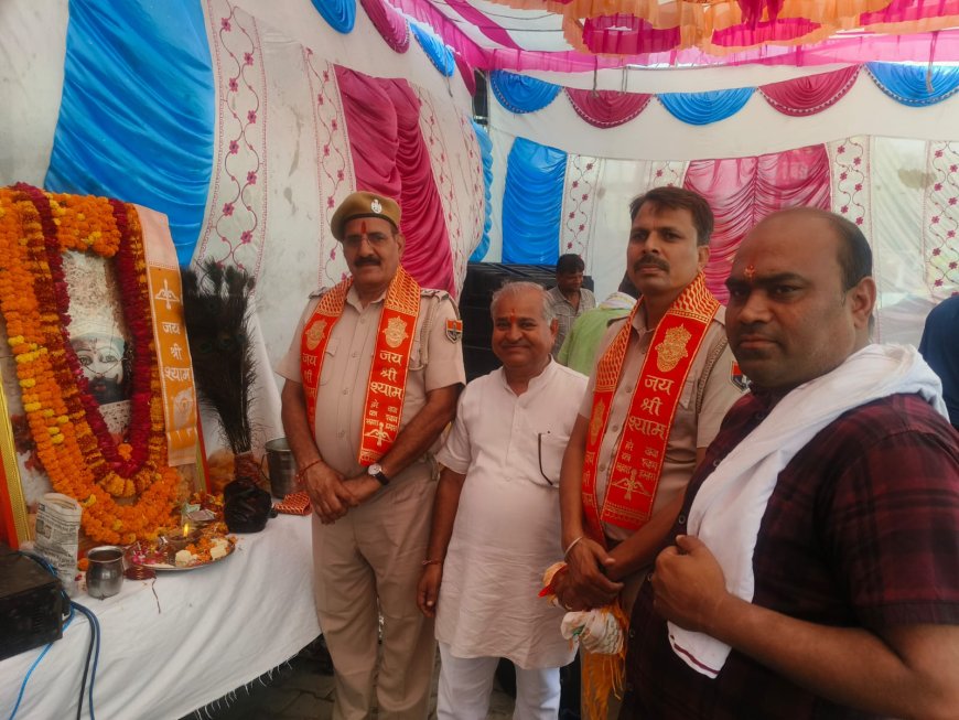 श्री श्याम सखा सेवा समिति (रजि.) महुवा द्वारानिर्जला एकादशी के पावन अवसर पर आमजन को ठंडाई एवं मिल्करोज़ की प्याऊ का किया आयोजन