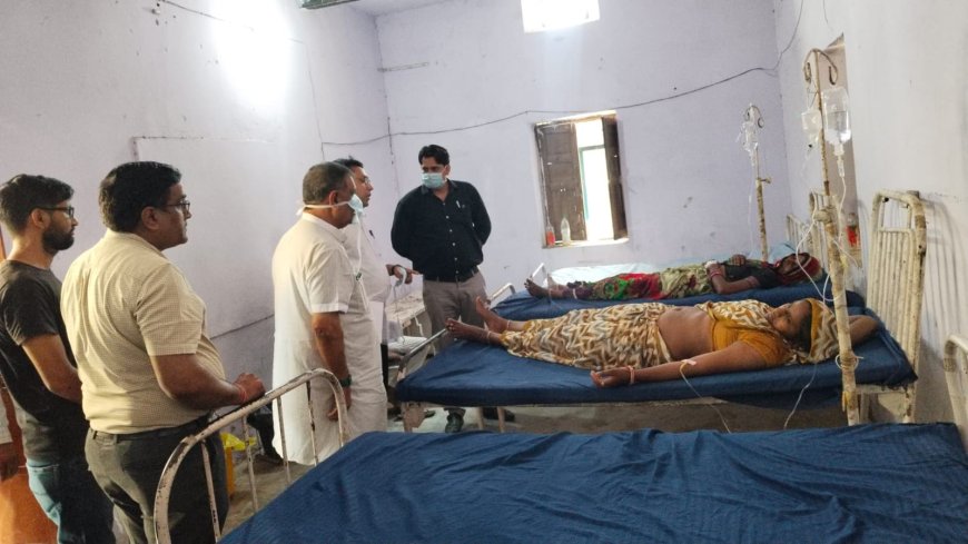चिकित्सा मंत्री खींवसर ने किया बड़ौदामेव CHC का औचक निरीक्षण,  मरीजों से लिया सीधा फीडबैक, बोले— 'इलाज और दवाओं में न हो कोई कोताही'