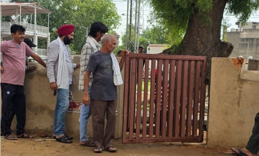 खैरथल रेलवे स्टेशन पर नया मार्ग और गेट शुरू, यात्रियों को मिलेगी बड़ी राहत; जसोरिया कॉलोनी की तरफ खुला रास्ता