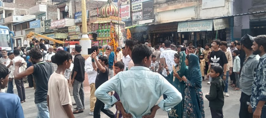 तखतगढ़ में मातमी धुनों के साथ मनाया मोहर्रम, हजरत इमाम हसन हुसैन की शहादत को किया याद, युवाओं ने दिखाएं हैरतअंगेज कारनामे