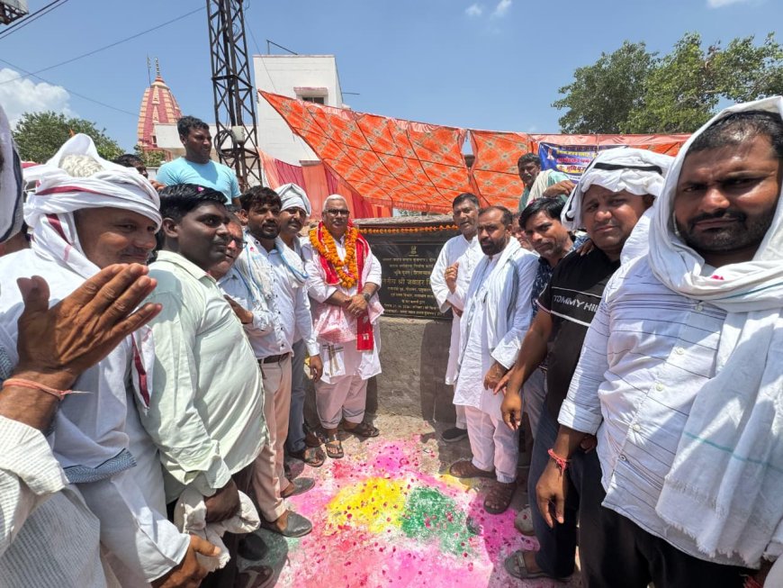 बाबा साहेब के सामाजिक न्याय और शिक्षा के संदेश को आगे बढ़ाएगा अंबेडकर धर्मशाला भवन: जवाहर सिंह बेढम