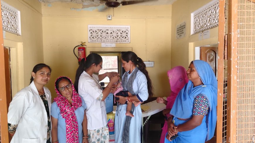 पल्स पोलियो अभियान के पहले दिन 22,734 बच्चों को पिलाई गई खुराक