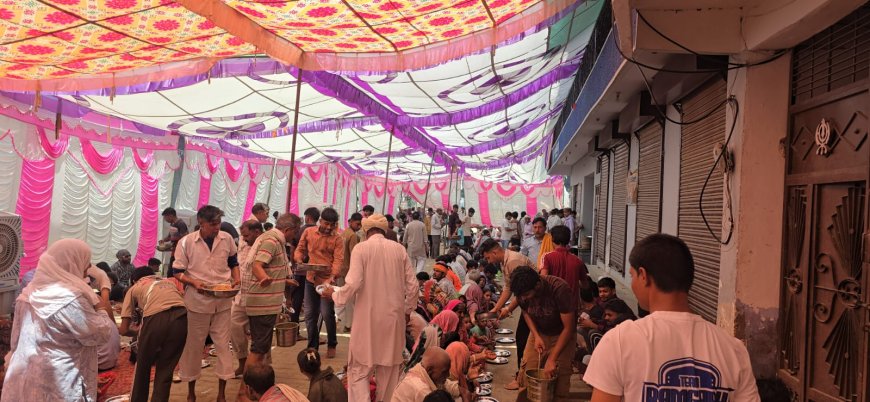रामगढ़ में 17वें विशाल भंडारे में उमड़ा जनसैलाब, 15 हजार से अधिक श्रद्धालुओं ने पाया प्रसाद