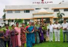 जिला प्रमुख संघ के पूर्व अध्यक्ष ने महाविद्यालय में किया पौधरोपण; सघन वृक्षारोपण अभियान के तहत हुआ पौधरोपण