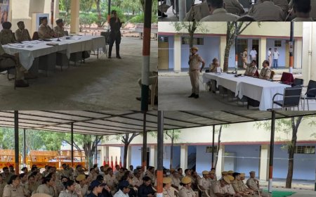 महिला सुरक्षा को लेकर पुलिस लाइन दौसा में संपर्क सभा एवं जागरूकता कार्यक्रम आयोजित