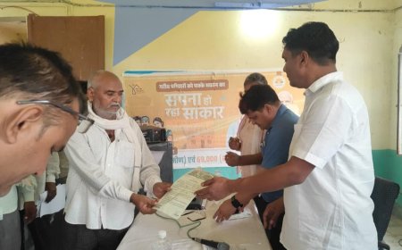 नगला बीजा में आयोजित ग्रामीण सेवा शिविर में ग्रामीणों को मिला मालिकाना हक, स्वामित्व योजना से अब लोन लेना हुआ आसान