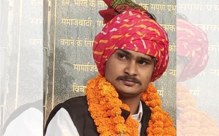 कांग्रेस SC विभाग अलवर को मिला नया जिला सचिव, शरद मोहन जाटव को सौंपी जिम्मेदारी