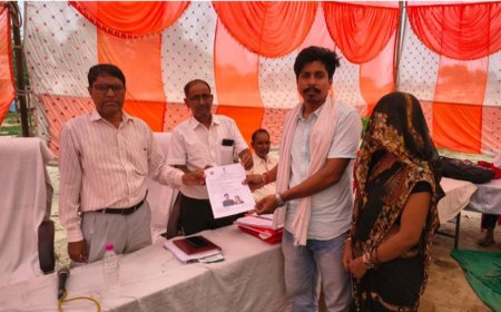 ग्रामीण सेवा शिविर बना वरदान, विवाह प्रमाण पत्र मिलने से दंपति को मिली बड़ी राहत