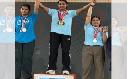 वाल्मीकि समाज की लाडली बेटी ममता चांवरिया ने फहराया परचम, पावरलिफ्टिंग में जीता स्वर्ण पदक