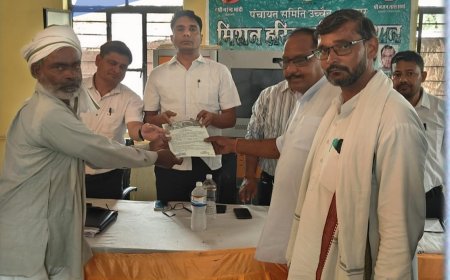 ग्राम पंचायत नगला तेहरियां माफी में श्यामसिंह और लोकेन्द्र को मिला मालिकाना हक