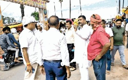 तरकुलहा मंदिर मार्ग होगा 14 मीटर चौड़ा, पैमाइश और सर्वे का कार्य शुरू