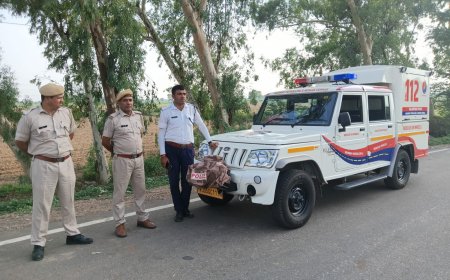 नेशनल हाइवे सुरक्षा रेस्क्यू व्हीकल सुविधा का शुभारम्भ; यात्रियों का मिलेगी तत्काल आपातकालीन सहायता एवं बचाव सेवाएं