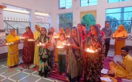 पटायरी की डूंगरी स्थित शिव मंदिर में दीप यज्ञ का आयोजन, उमड़ा श्रद्धा का सैलाब