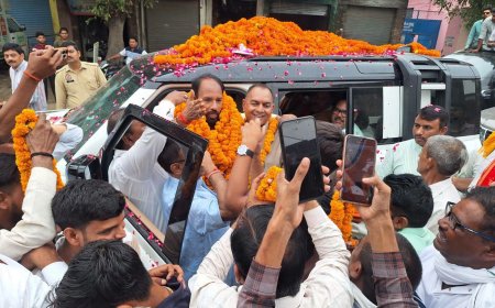 बदायूं में भाजपा क्षेत्रीय अध्यक्ष पूरन लाल लोधी का ऐतिहासिक स्वागत: डॉ. शैलेश पाठक के नेतृत्व में उमड़ा जनसैलाब