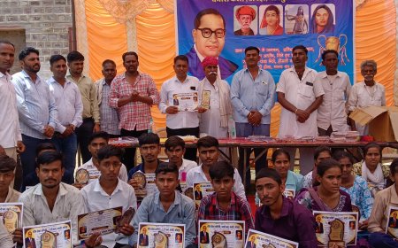 धनारी कलां में प्रतिभा सम्मान समारोह का आयोजन, शिक्षा, खेल और समाज सेवा में उत्कृष्ट योगदान देने वाले हुए सम्मानित