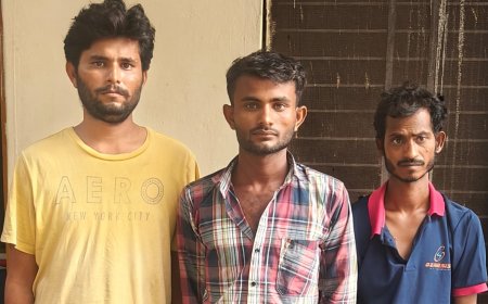 सादड़ी पुलिस की बड़ी सफलता: बाइक चोर गिरोह का पर्दाफाश, मास्टरमाइंड समेत तीन गिरफ्तार; 9 वारदातें कबूलीं