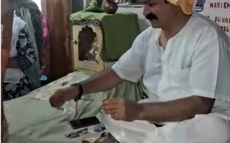 कर्तव्य को भूलकर किया गया पुण्य अधूरा: संत जीवण राम; विजय पार्क में आयोजित सत्संग में उमड़े श्रद्धालु
