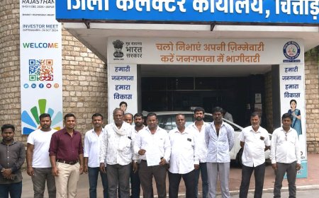 प्रदेश महामंत्री गोपाललाल माली पर हुए जानलेवा हमले को लेकर माली महासभा ने जिला कलक्टर को सौंपा मुख्यमंत्री के नाम ज्ञापन