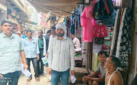 नगर पालिका ने मुख्य बाजार में दिए स्थाई, अस्थाई, अतिक्रमण हटाने को नोटिस, व्यापारियों में मचा हड़कंप