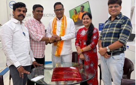 दिल्ली में "वैश्य मित्र रत्न सम्मान" प्राप्त करने पर भीलवाड़ा में आचार्य देवेंद्र डाणी का भव्य नागरिक अभिनंदन