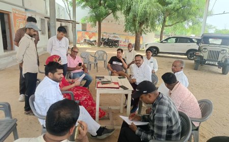 मकराना भाजपा की रणनीतिक बैठक, बूथ स्तर पर मजबूत होगा संगठन, घर-घर पहुंचेंगी जन-कल्याणकारी योजनाएं