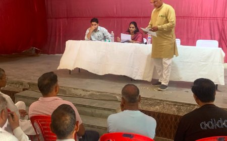 रीको रोड रेलवे ओवरब्रिज निर्माण को लेकर जनसुनवाई आयोजित