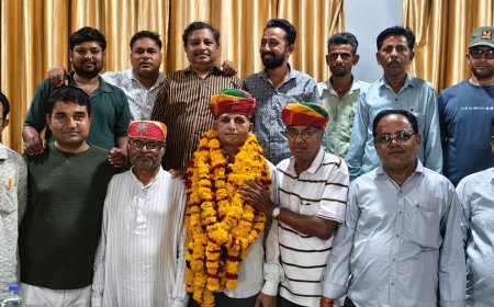 सुमेरपुर तहसील टेंट किराया व्यवसाय समिति के अध्यक्ष बने रमेश कुमार परिहार