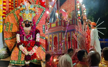 आस्था का सैलाब: राजगढ़ में निकली भगवान जगन्नाथ की रथयात्रा जानकी ब्याहने पहुॅंचे जगन्नाथ
