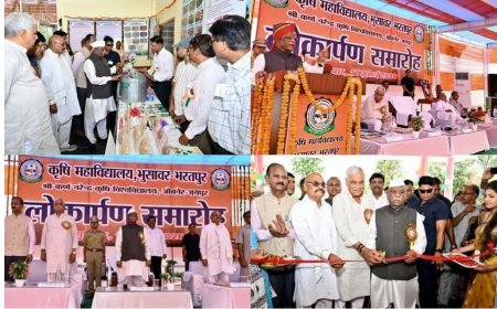 भुसावर कृषि महाविद्यालय को मिली नई पहचान, राज्यपाल ने किया नवीन भवनों का लोकार्पण
