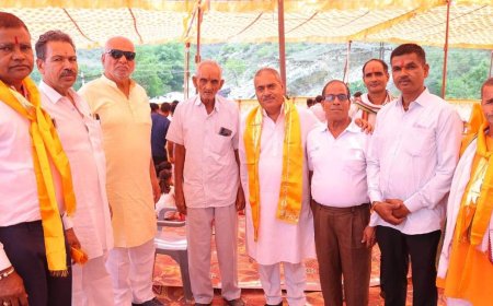 हल्दीघाटी (खमनोर) में नंदिनी लेक व्यु होटल एण्ड रेस्टोरेंट के भव्य शुभारंभ; प्रदेश महामंत्री माली ने की शिरकत