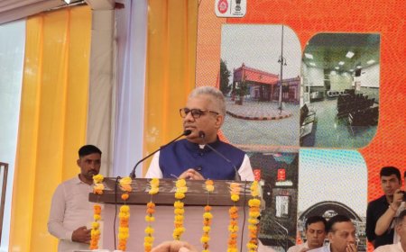केंद्रीय मंत्री भूपेंद्र यादव ने कहा— खैरथल के समग्र विकास के लिए केंद्र सरकार पूरी तरह प्रतिबद्ध
