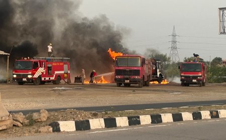 जोधपुर: NH-62 पर बायो-डीजल के दो टैंकरों में लगी भीषण आग, टला बड़ा हादसा; लगा लंबा जाम