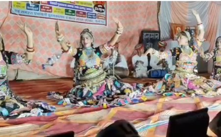 लोक संगीत संध्या में कलाकारों ने बिखेरे संस्कृति के रंग, भपंग वादन और कालबेलिया नृत्य पर झूमे दर्शक