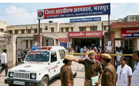 आरबीएम अस्पताल में पुलिस कस्टडी से फरार हुए दोनों आरोपी फिर गिरफ्तार