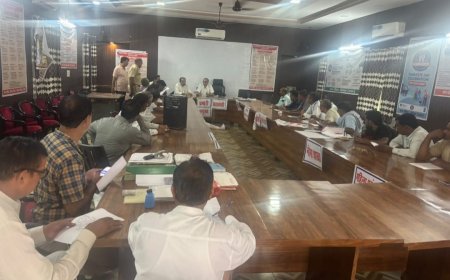 ‘परिवर्तन’ योजना के प्रभावी क्रियान्वयन को लेकर जिला मुख्यालय पर बैठक आयोजित
