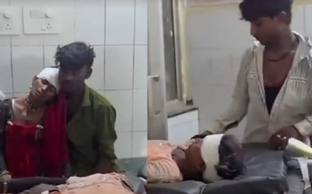मकान निर्माण के विवाद में जानलेवा हमला: 50-60 लोगों ने लाठी-डंडों और पत्थरों से पीटा, एक ही परिवार के 5 घायल