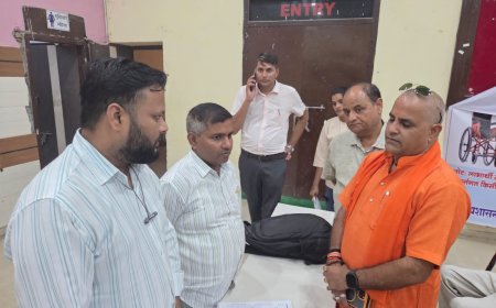 सांसद अग्रवाल के प्रयासों से भीलवाड़ा वासियों को मिलेगा वयोश्री योजना का लाभ