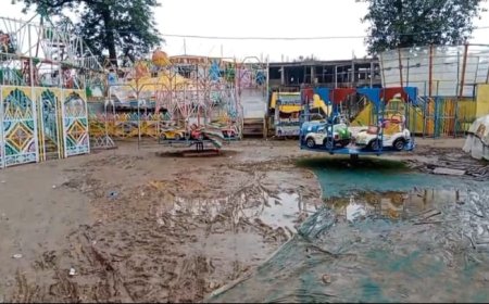 भगवान जगन्नाथ महाराज का मेले में कीचड का आलम; श्रद्धालुओं  तथा दुकानदारों को करना पड रहा परेशानियों का सामना