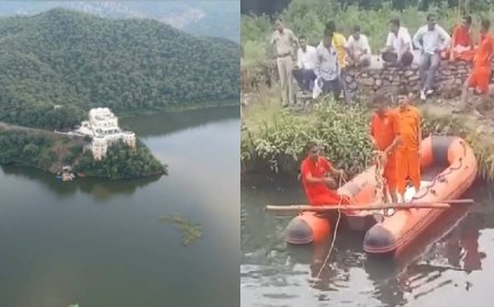 दोस्तों के साथ घूमने गया युवक बांध मे डूबा पुलिस गोताखोर टीम तलाश मे जुटी