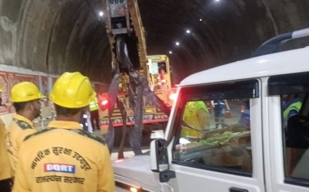 चिरवा टनल में भूस्खलन और हादसे का बनाया गया सीन, NDRF और SDRF समेत कई एजेंसियों ने दिखाया दम; परखी गई आपातकालीन क्षमताएँ