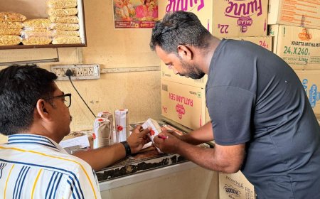 सलूंबर में नकली घी बनाने की आशंका पर खाद्य सुरक्षा विभाग की सख्त कार्रवाई; 15 किलो घी जब्त, 5 नमूने जाँच के लिए भेजे