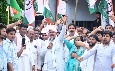 नेता प्रतिपक्ष टीकाराम जूली बोले सरकारी एजेंसियां सरकार का तोता, सरकार के खिलाफ जमकर नारेबाजी, स्वतंत्र जांच की मांग