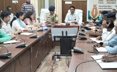 रामदेवरा मेले की तैयारियों, सड़क सुरक्षा और मादक पदार्थों की रोकथाम को लेकर समीक्षा बैठक आयोजित