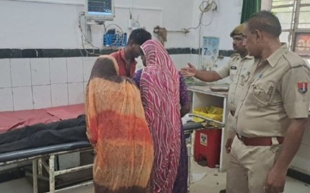 पत्नी को पीहर छोड़ लौट रहे 4 बच्चों के पिता को अज्ञात वाहन ने कुचला, मौके पर ही मौत