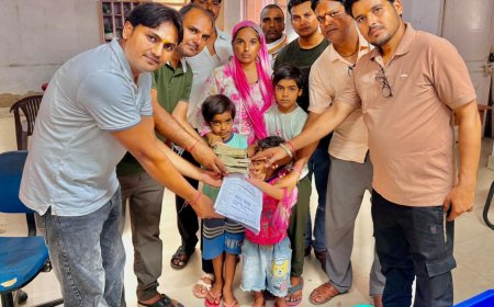 मानवता की अनूठी मिसाल: दिवंगत भजन गायक शेर सिंह यादव की बेटियों के लिए जुटाए ₹2.50 लाख, डाकघर में कराई FD