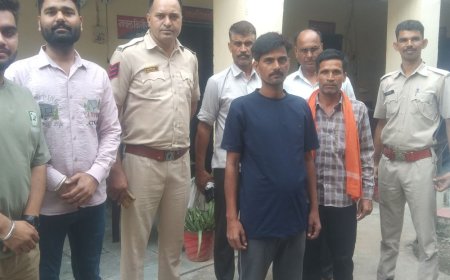 बूंदी पुलिस और मानवता की मिसाल: एक महीने से लापता उत्तर प्रदेश के विमंदित युवक को परिजनों से मिलाया, पेट्रोल पंप संचालक की सतर्कता आई काम