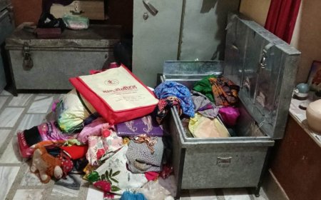 सोयला में मकान के ताले तोड़ लाखों की चोरी: 18 तोला सोना, ढाई किलो चांदी और ₹72 हजार नकद पार