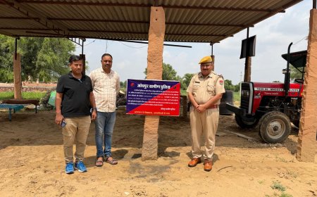 खेड़ापा पुलिस की डोडा तस्करों पर बड़ी कार्रवाई, एक करोड़ की संपत्ति फ्रीज