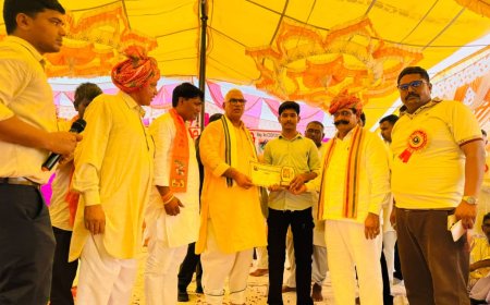 संस्कृति और प्रतिभाओं का सम्मान समाज को विकास की नई ऊंचाइयों तक पहुंचाता है :  बेढ़म