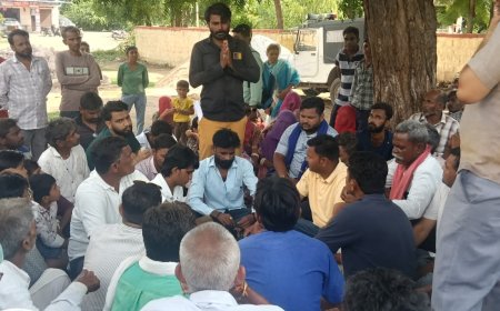 10 वर्षीय बालक की मौत का मामला: तखतगढ़ में 30 घंटे बाद समाप्त हुआ धरना, प्रशासन के आश्वासन पर बनी सहमति